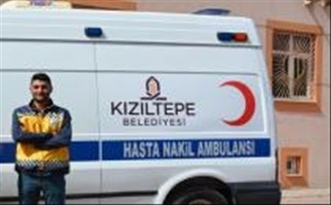 Kızıltepe Belediyesinden hasta nakil hizmeti