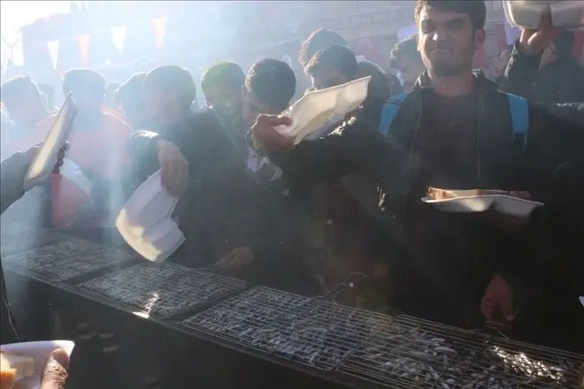 Kızıltepe&acute;de Hamsi Festivali...