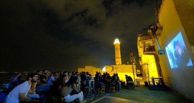 Mardin´in tarihi damlarında sinema keyfi