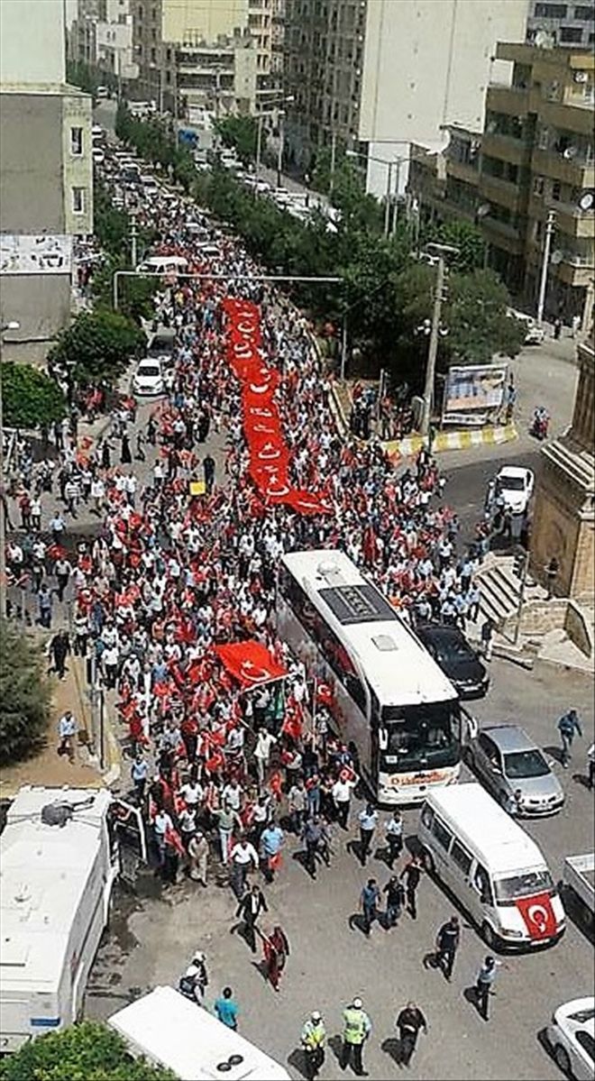 MİDYAT, PKK´YA KARŞI AYAKTA