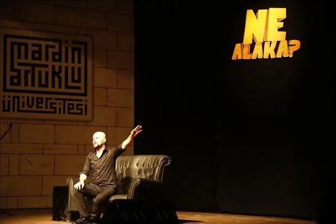 Komedyen Demirci Mardin&acute;de sahne aldı