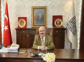 Rekt&ouml;r Omay'dan Yeni Yıl? mesajı