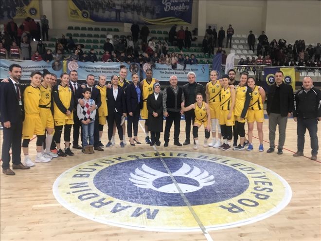 Mardin Büyükşehir Kadın Basketbol Takımı Rakip Tanımıyor