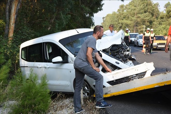 Radar Aracına Çarptı