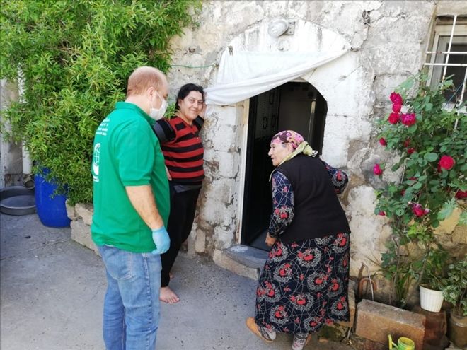 Merhamet Teşkilatından gıda yardımı