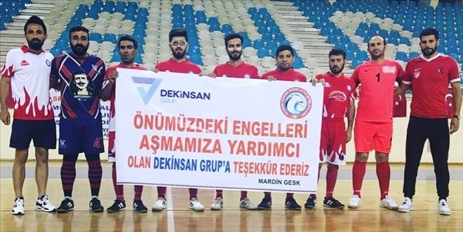 DEKİNSAN GRUP İLE  ENGELLERİ AŞIP MİLLİ TAKIMA SPORCU GÖNDERDİLER