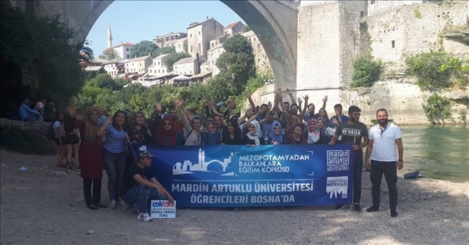 Artuklu Üniversitesi öğrencileri Bosna´da