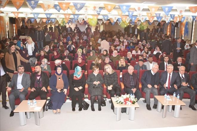 Ak Parti Artuklu Kadın Kolları Kongresi Yapıldı..