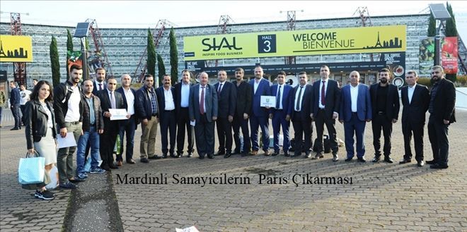 Mardinli İşadamları Paris´e Çıkarma Yaptı