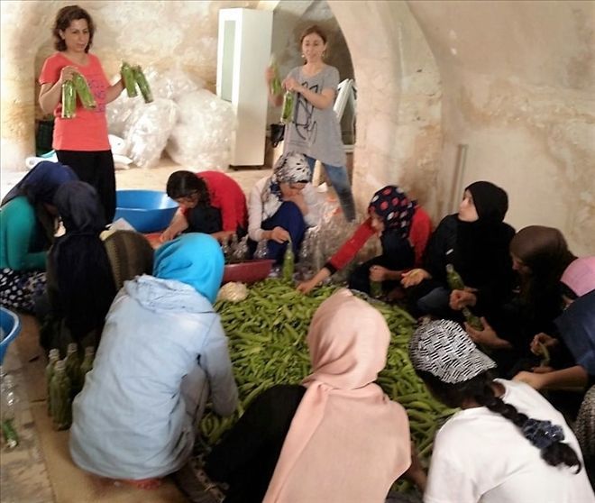 Suriyeli Kadınlara Çalışma İmkanı