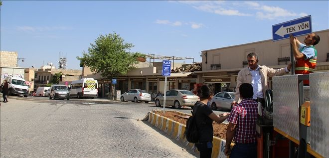 Mardin Tarihi Caddede trafik  Tek yön?