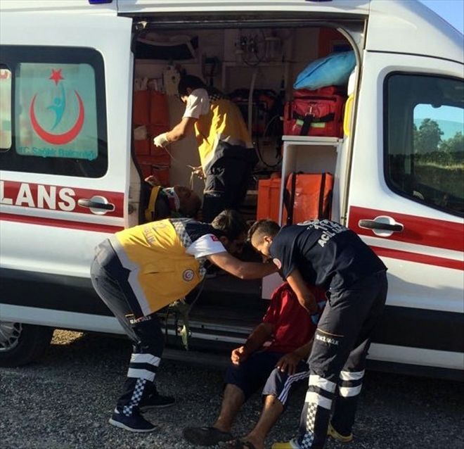 Midyat´ta trafik kazası: 3´ü çocuk 7 yaralı