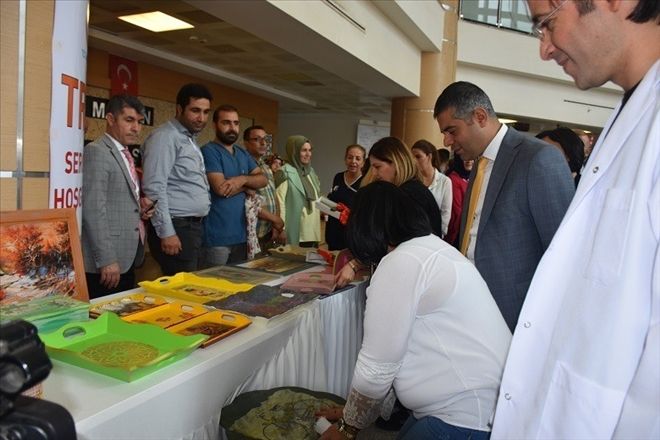 Mardin´de psikiyatri hastalarının ürünleri sergilendi