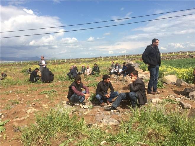 Mardin`de elektrik kesintisi protestosu