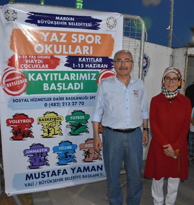 Mardin´de Yaz Spor Okulları Açılıyor