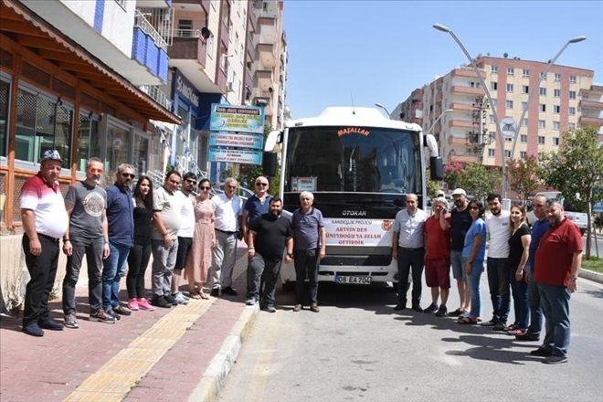 Gazeteciler, Karadeniz´den Güneydoğu´ya Selam getirdi