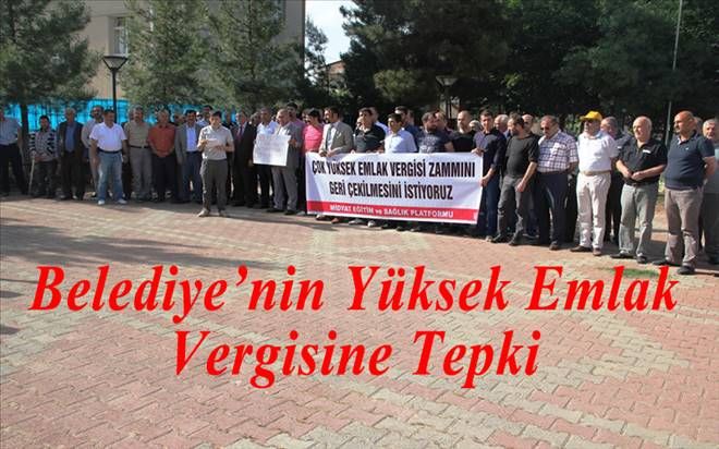 Belediye&#039;nin Yüksek Emlak Vergisine Tepki