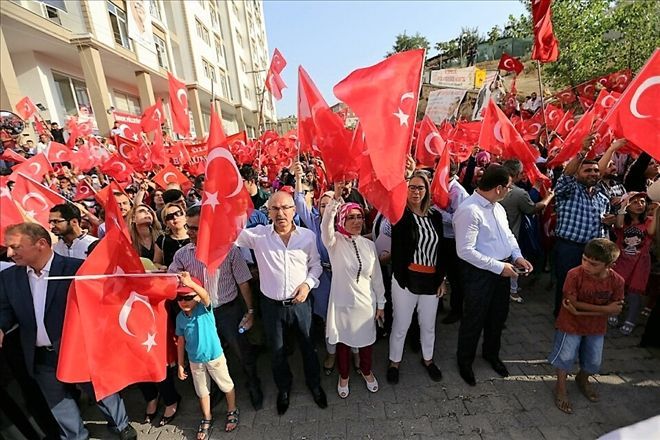 Mardin´de coşkulu miting