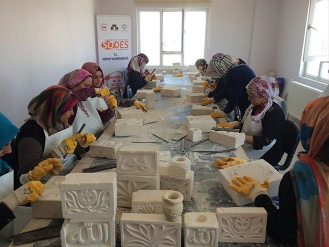 Midyat´ta ojeli eller, taş ve gümüş işleyecek.