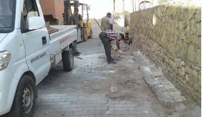 Dargeçit te cadde ve sokaklar onarılıyor