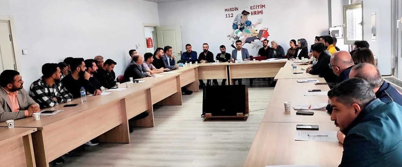 112 Acil Sağlık Hizmetleri İstasyon (ASHİ) Sorumluları Değerlendirme Toplantısı Ger&ccedil;ekleştirildi