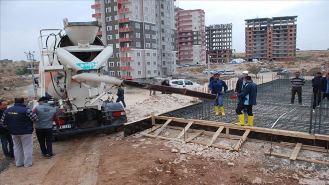 Midyat´ta Süleyman Demirdağ Cami inşaatının temeli atıldı