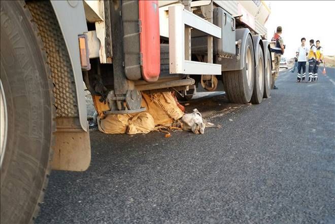 Midyat´ta Trafik kazası: 1 Ölü 1 Yaralı