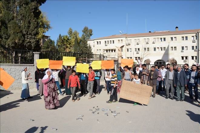 Nusaybin`de iki mahalle arasında arazi anlaşmazlığı