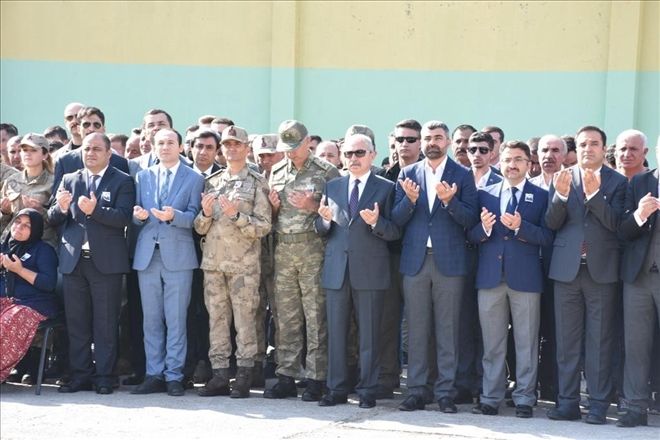 Mardin Şehidini Uğurladı