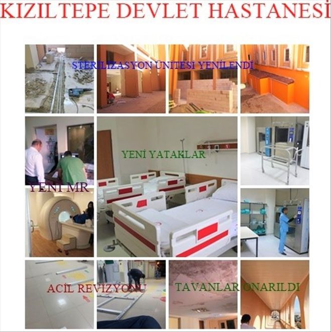 Kızıltepe Devlet Hastanesi Yenilendi