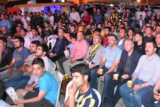 Mardin´de gençlerin Fenerbahçe coşkusu