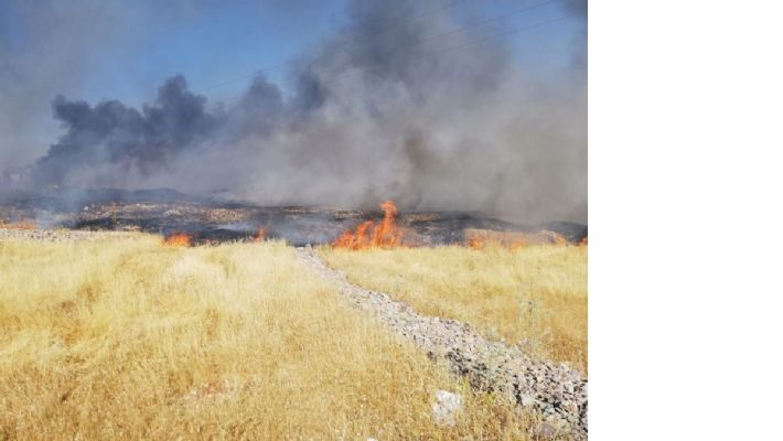 Çöp Toplama Aracında Yangın Çıktı