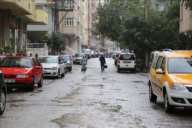 Mardin´de sağanak yağmur