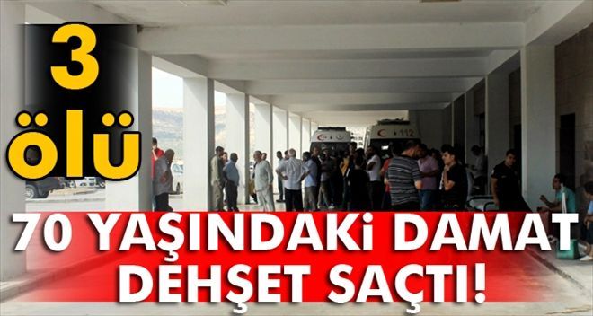 70 yaşındaki şahıs dehşet saçtı: 3 ölü