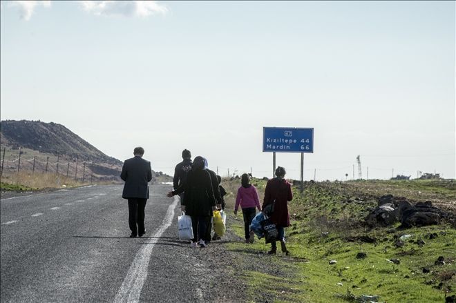 5 bini aşkın kişi göç etti