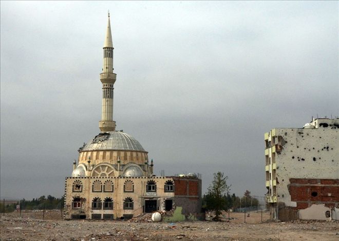 Nusaybin´de 4 cami kullanılamaz hale geldi