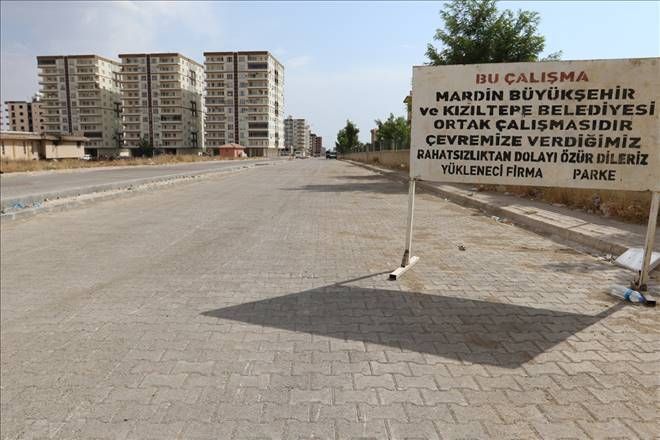 Büyükşehir Belediyesi´nden parke çalışması