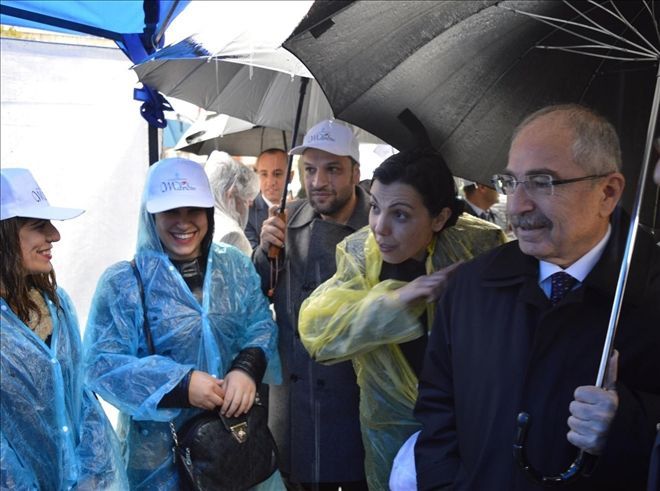 Turizm Haftası yağmur altında başladı.