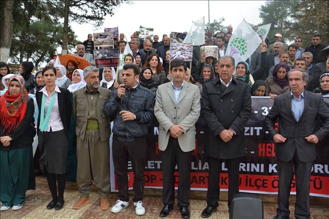 Halepçe Katliamı Mardin`de kınandı