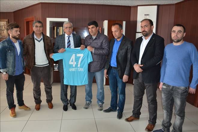 Kızıltepe Fırat Spor Türk`ü ziyaret etti