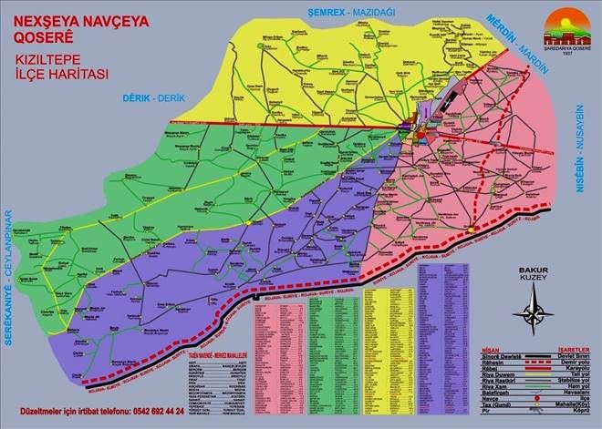 Kızıltepe Belediyesi, mahalle haritasını yeniden düzenledi