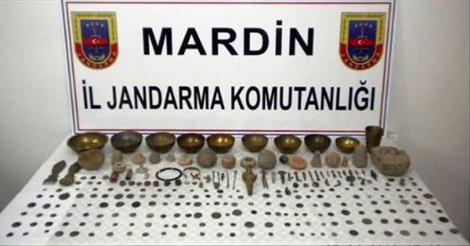 Mardin`de tarihi eser kaçakçılığı operasyonu