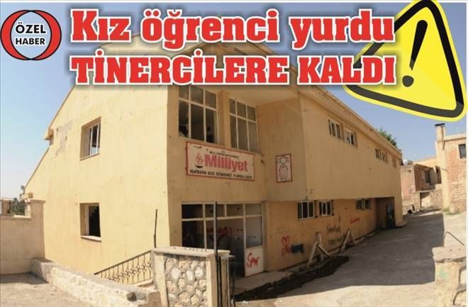 Kız öğrenci yurdu tinercilere kaldı