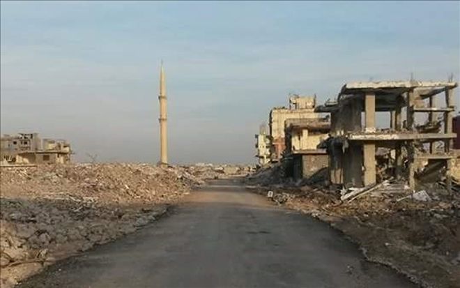 Terörün vurduğu Nusaybin´in son hali fotoğraf karelerine yansıdı