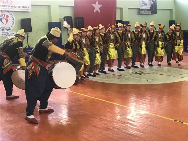 Mardin Halk Oyunları Şampiyonasına Ev Sahipliği yaptı.