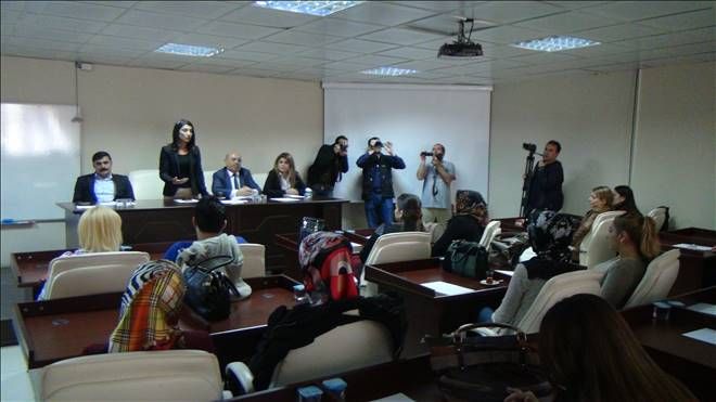 Kızıltepe'de kayıt dışı çalışan esnaf için toplantı yapıldı