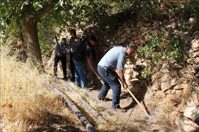 Ekili alanların sulanması için su kanalı yapılacak