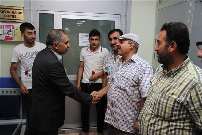 Vali Koçak, Mardin Devlet Hastanesi´ni ziyaret etti