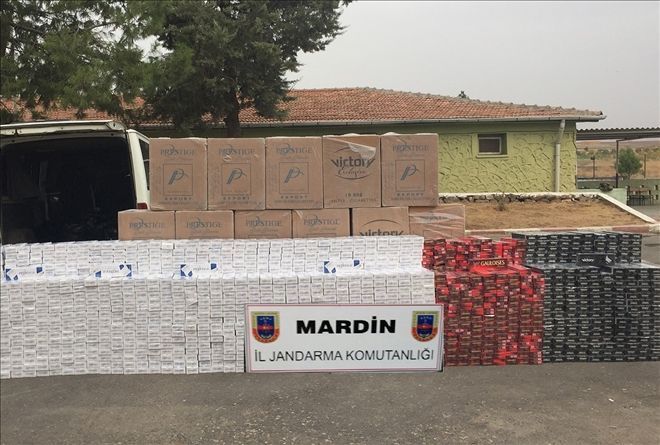 84 bin paket kaçak sigara ele geçirildi