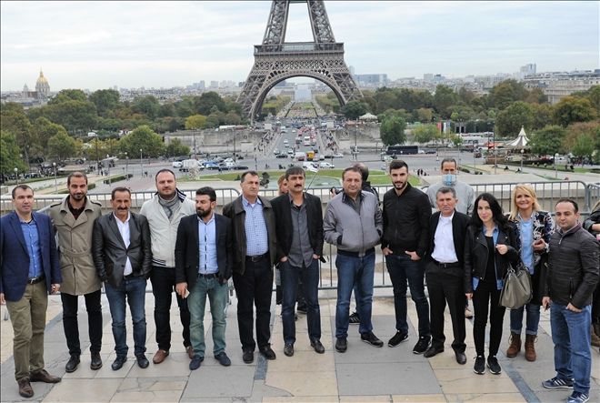 Mardinli Sanayiciler Paris´ten memnun ayrıldı.